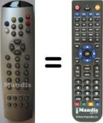 Télécommande équivalente WHV5987