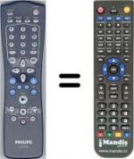 Télécommande équivalente Philips SEC2711