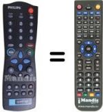 Télécommande équivalente SEC15439