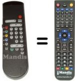 Télécommande équivalente Philips WHV7113