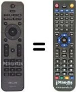 Télécommande équivalente SEC12633