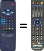 Télécommande équivalente WHV5397
