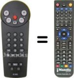 Télécommande équivalente SEC3530