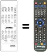 Télécommande équivalente SEC1572