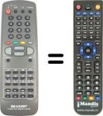 Télécommande équivalente WHV5978