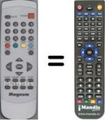Télécommande équivalente WHV3974