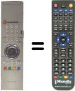 Télécommande équivalente SEC3105