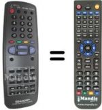 Télécommande équivalente SEC0115