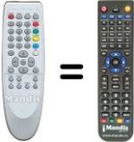 Télécommande équivalente SEC0359