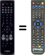 Télécommande équivalente WHV3339