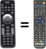 Télécommande équivalente SEC3346