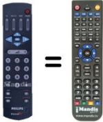 Télécommande équivalente SEC2432