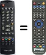 Télécommande équivalente Samsung WHV5146