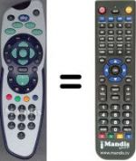 Télécommande équivalente WHV15177W