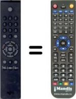 Télécommande équivalente WHV14345W