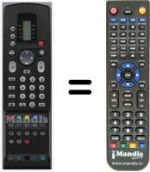Télécommande équivalente HVS54963