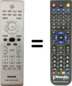 Télécommande équivalente HVS59568