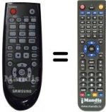 Télécommande équivalente HVS59060