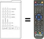 Télécommande équivalente 0521-97