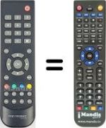 Télécommande équivalente Metronic 441598