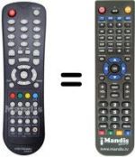 Télécommande équivalente Metronic 441537