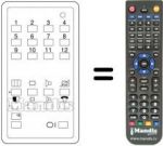 Télécommande équivalente 12 FACH