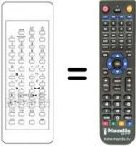 Télécommande équivalente 105-042F