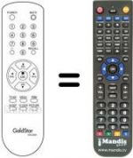Télécommande équivalente 105-230A