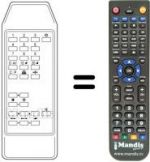 Télécommande équivalente UNIVERSUM 7273071