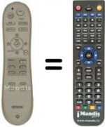 Télécommande équivalente Epson TW 200 H
