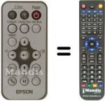 Télécommande équivalente ELPST11