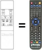Télécommande équivalente 143.9.4100.62982