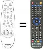 Télécommande équivalente Aristona 14 PV 162