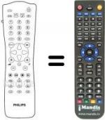 Télécommande équivalente Aristona 15 PF 9925