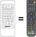 Télécommande équivalente 1AV0U10B03200