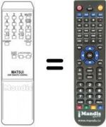 Télécommande équivalente 209 R
