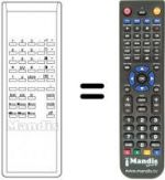Télécommande équivalente 94519 F