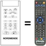 Télécommande équivalente V 900 M