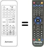 Télécommande équivalente 290P-014A5