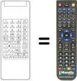 Télécommande équivalente Waltham WT 655