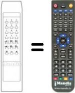 Télécommande équivalente 31009293