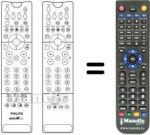 Télécommande équivalente Aristona 28 PW 9617