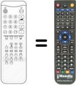 Télécommande équivalente 3F14-00033-060