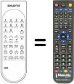 Télécommande équivalente 4200