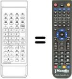 Télécommande équivalente 4AA4U1T0016