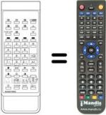 Télécommande équivalente 4AA4U1T0032