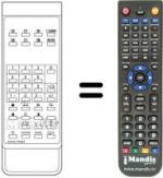 Télécommande équivalente 4AA4U1T0023