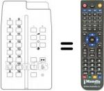 Télécommande équivalente 5014 1700