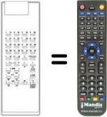 Télécommande équivalente FS 2
