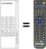 Télécommande équivalente COMPUTER CONTROL 4